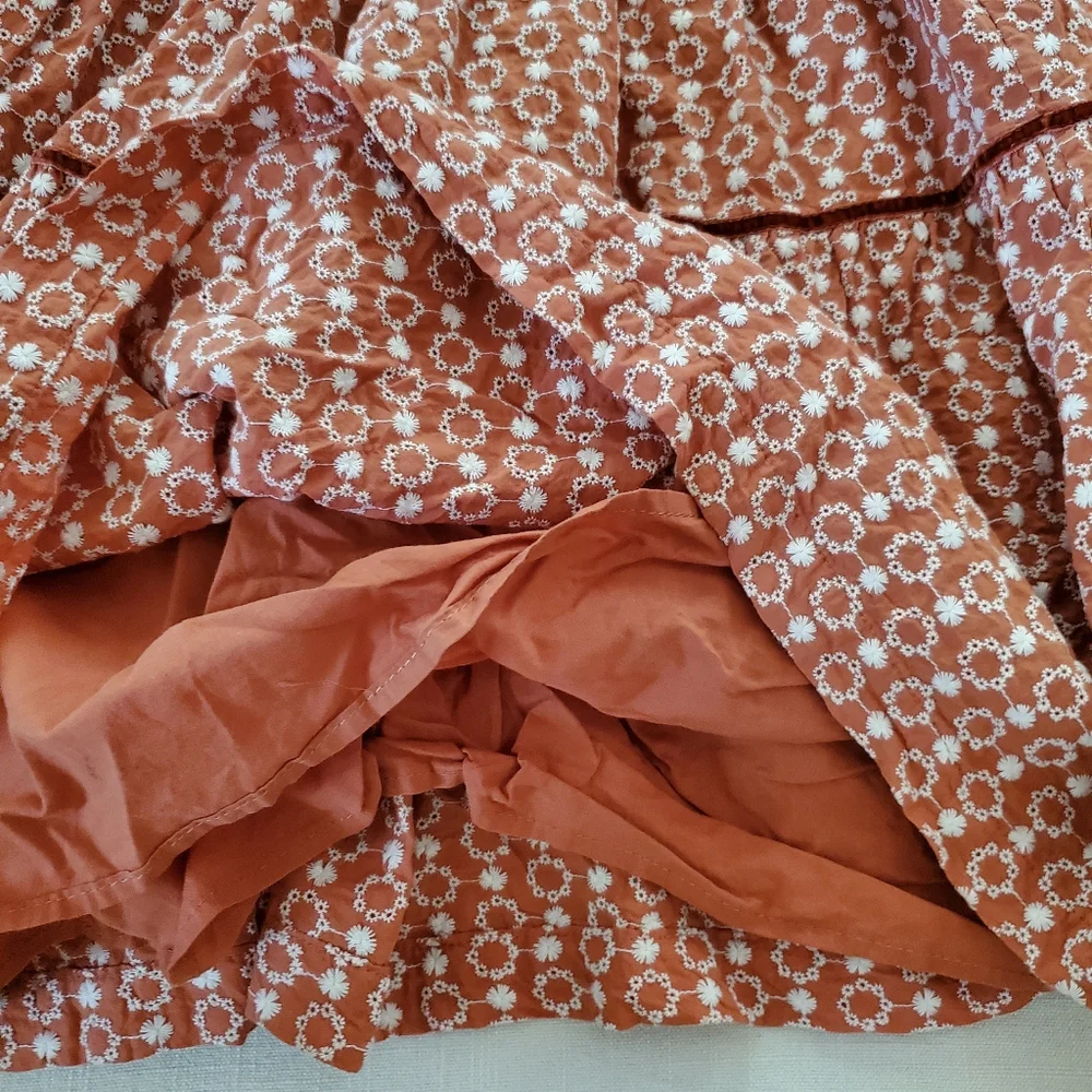 Pink Chicken rust orange dress kids 10 - Picture 10 of 10